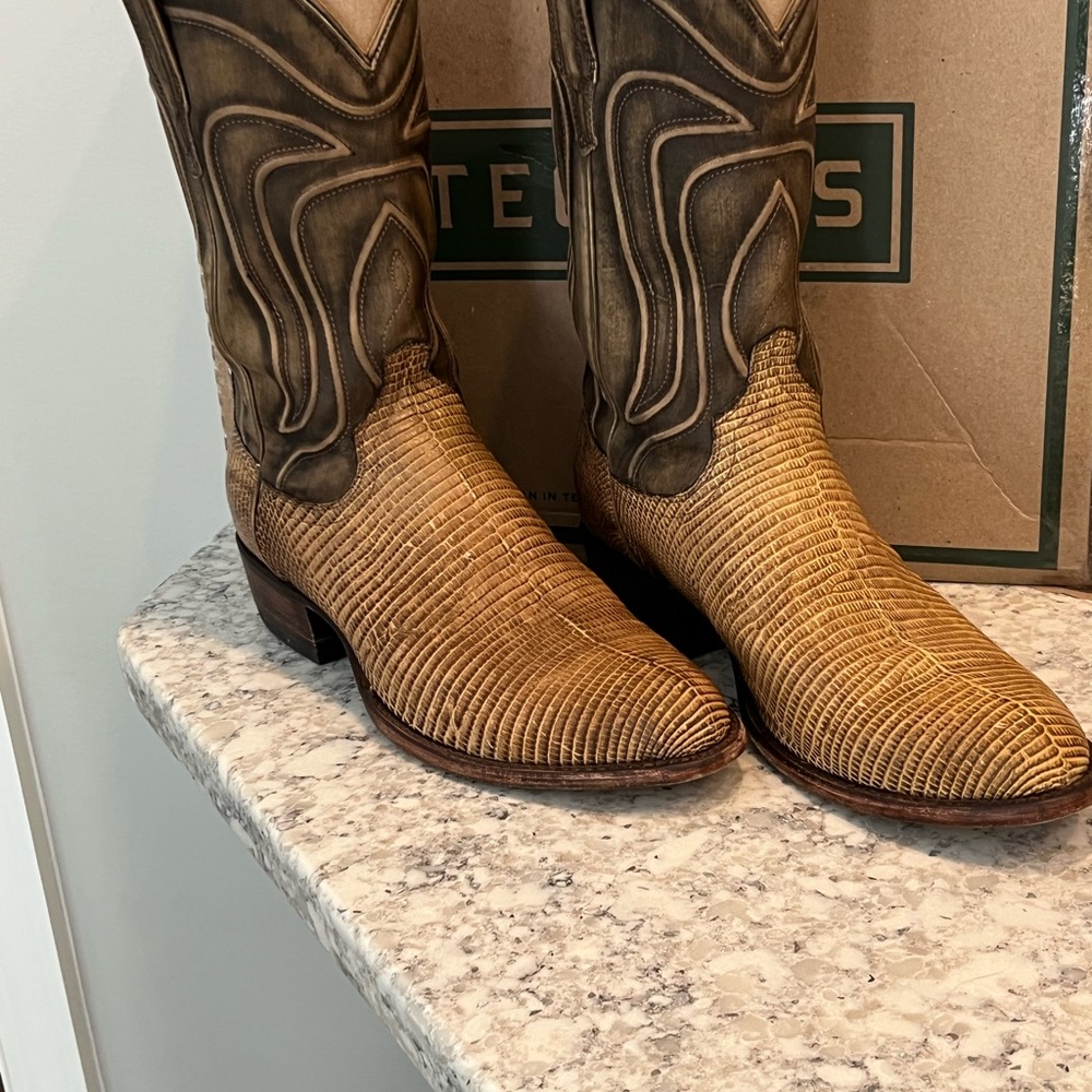 Tecovas Relic Lizard boots